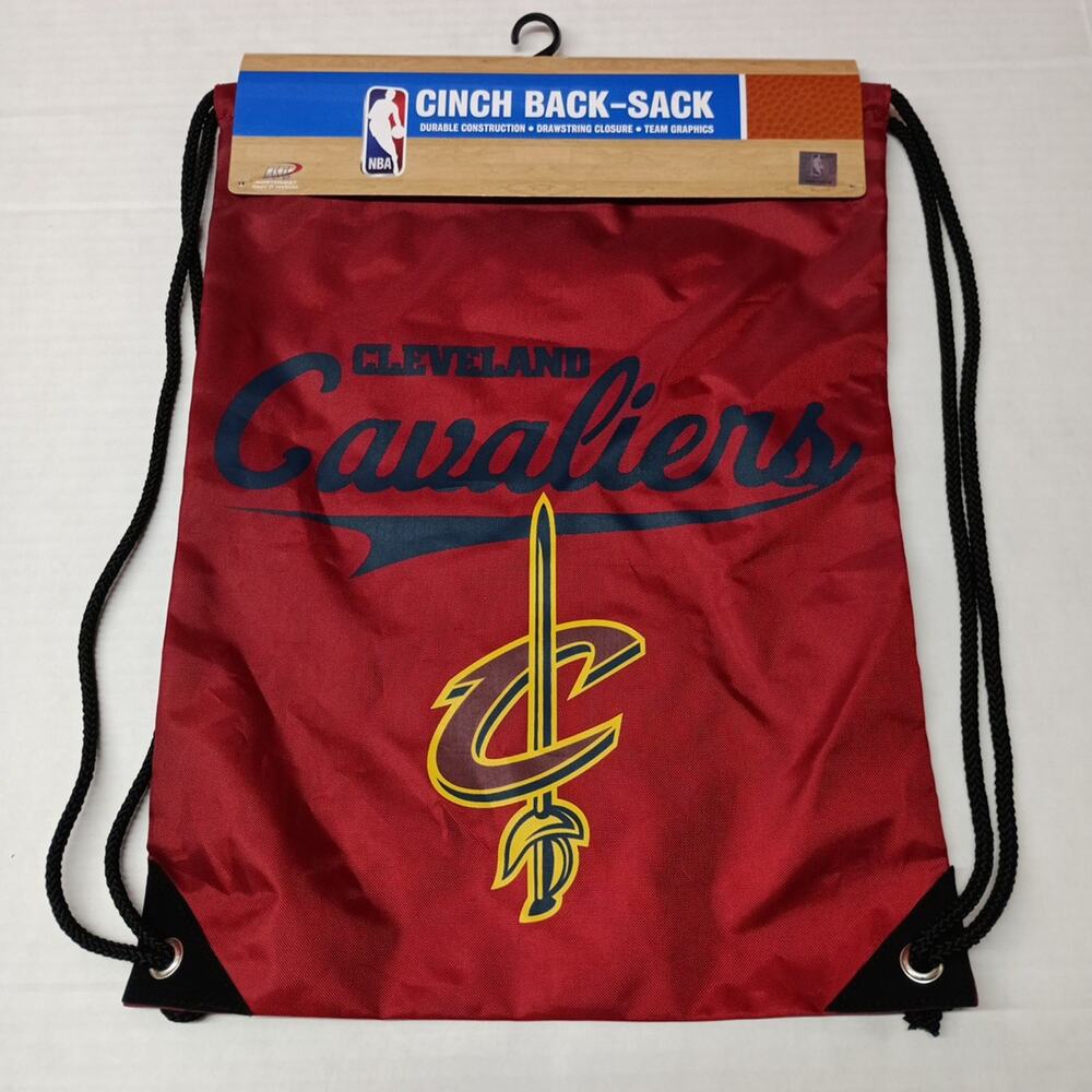 Cleveland Cavaliers‎ NBA Cinch Back Sack Drawstring Bag